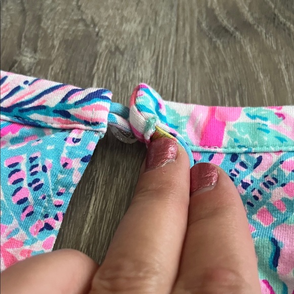 Lilly Pulitzer Ravi Romper Splashdance - Picture 7 of 7